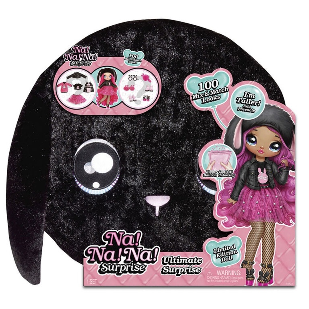Na!Na!Na! Surprise Black Bunny 🐇🐰💕